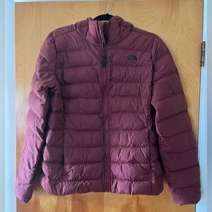 The North Face puffy jacket